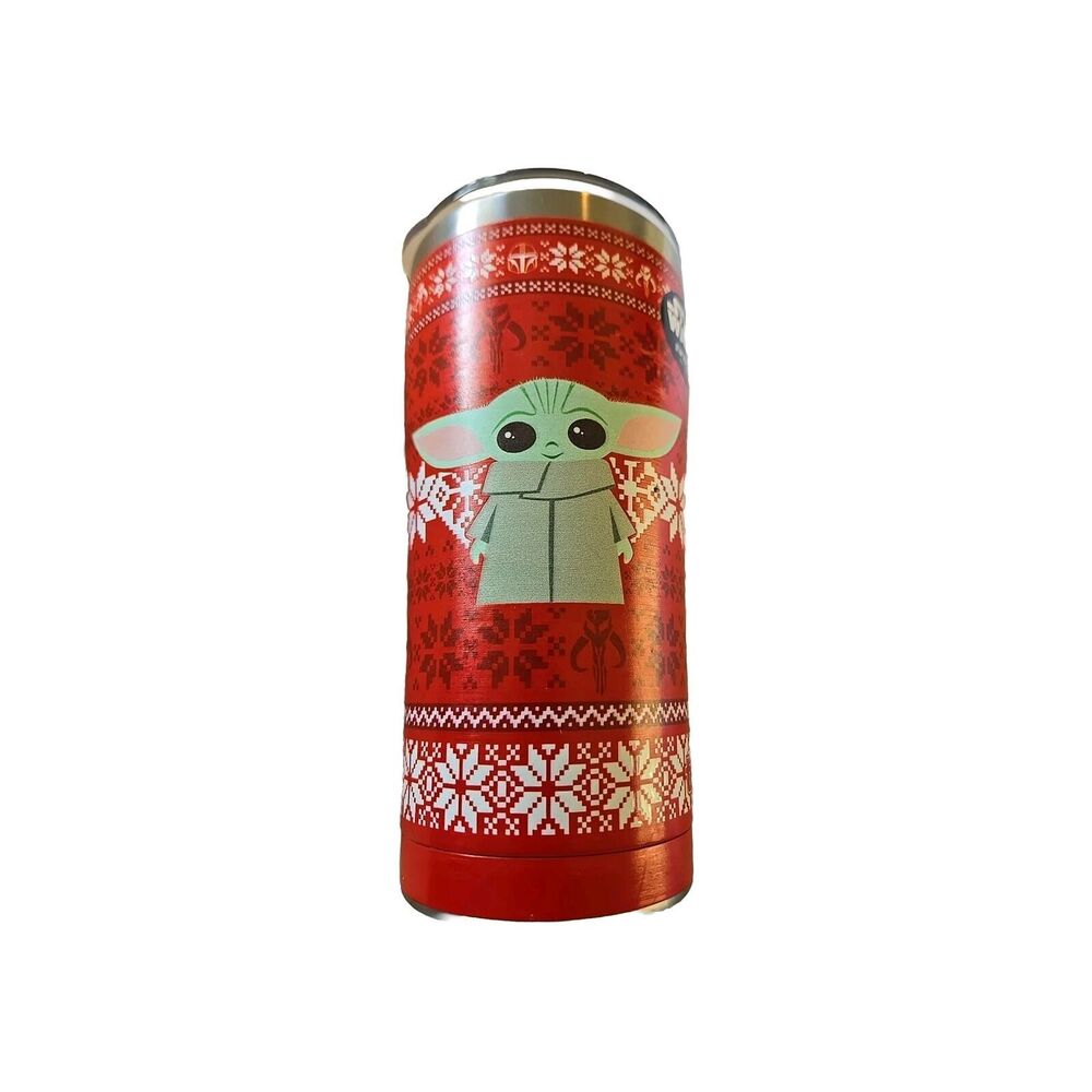 TERVIS Star Wars Christmas Sweater Baby Yoda Grogu Stainless Steel Tumbler NEW